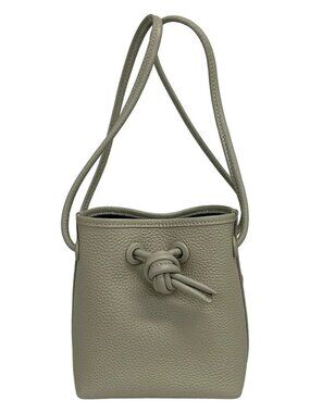 VASIC Bond Mini Mini Gray Beige Leather Tote Bag